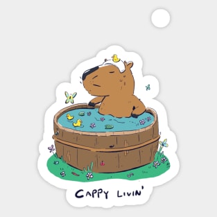 Cute Capybara Sticker